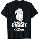 Rabbit Fantasy Adventures ClothingRabbit Mom Cute Bunny Pet For Mother Women T-ShirtOEKO-TEX STANDARD 100