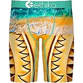 Ethika Boy's Staple Boxer Briefs, Soft 4-Way Stretch, No Ride-Up Fit - Vitamin Sea