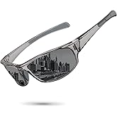 Ofwin Sports Polarized Sunglasses for Men Women Wrap Around Sun Glasses Fishing Cycling Driving Running UV Protection