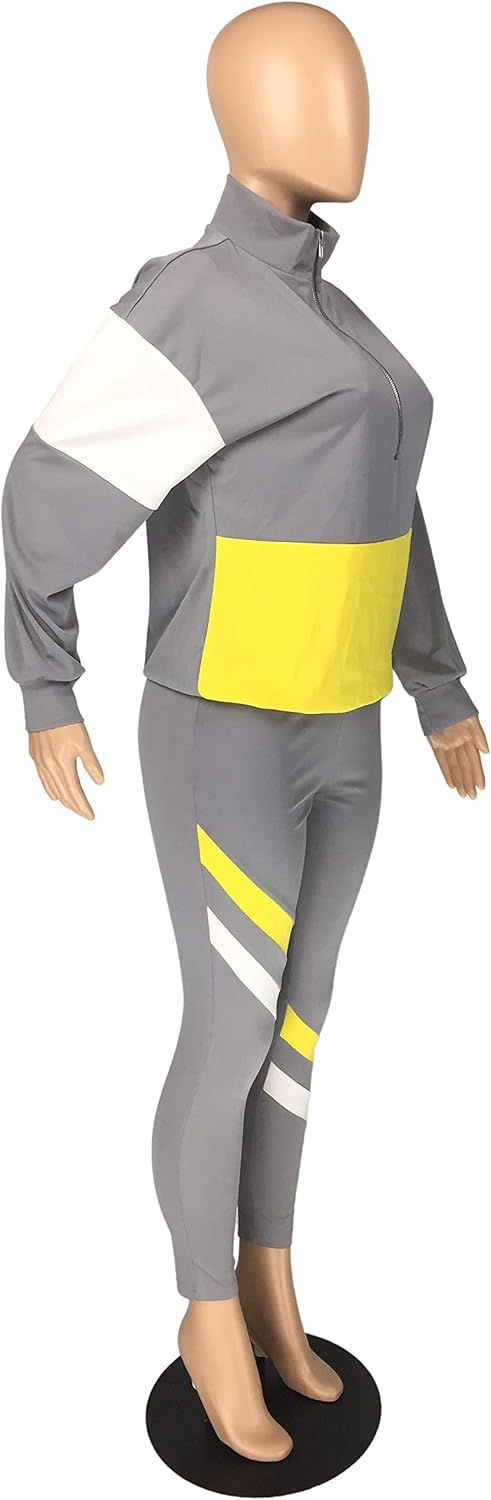 EOSIEDUR Women Casual Tracksuit 2 Piece Zip Top Jacket and Elastic Waistband Pant Women Windbreaker Tracksuit Sets at  Women’s Clothing store