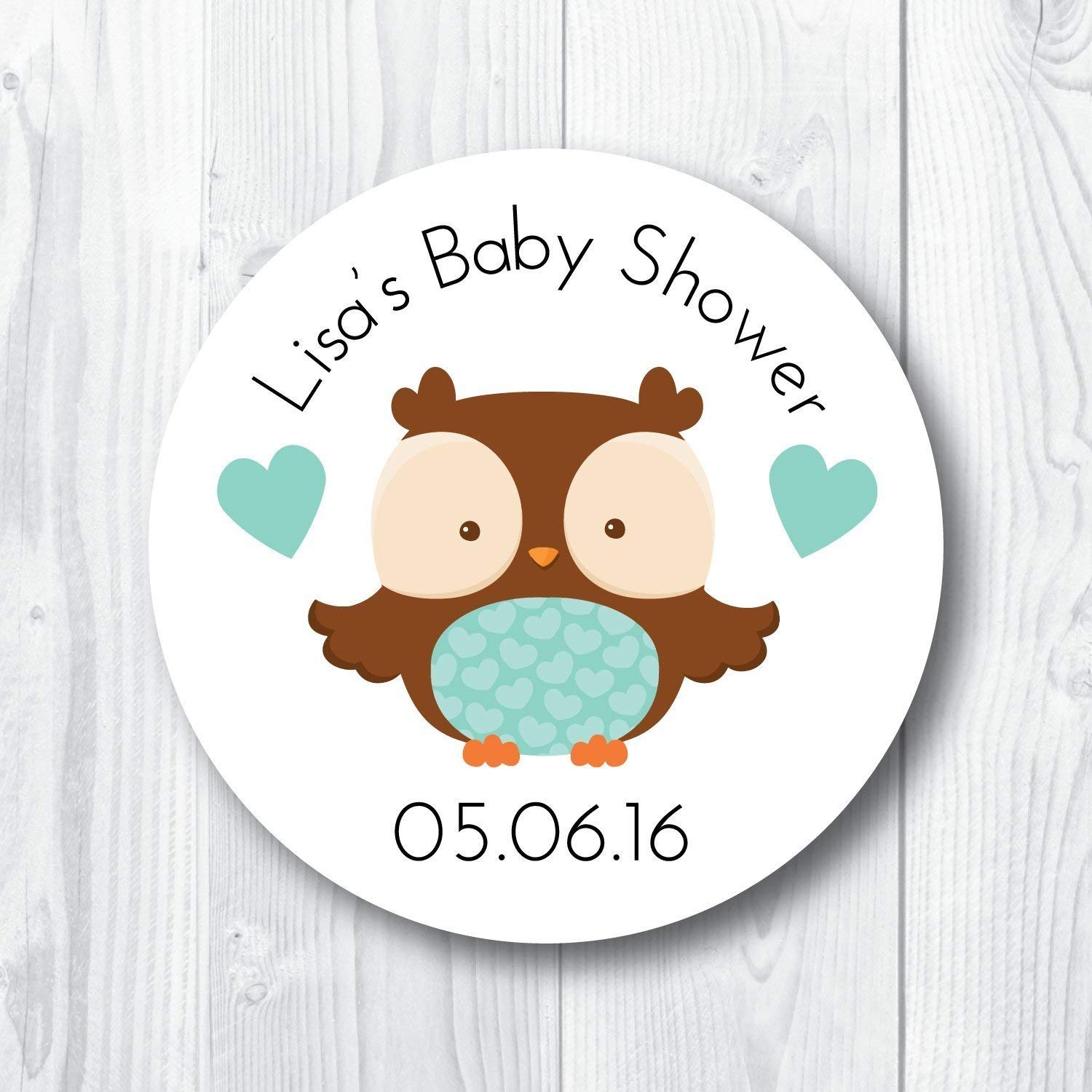 owl baby shower favors