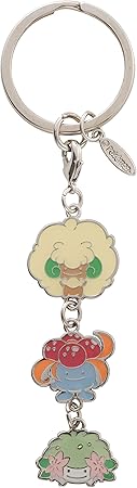 Amazon ポケモンセンターオリジナル 3連キーホルダー へんしん メタモン エルフーン おもちゃ雑貨 おもちゃ