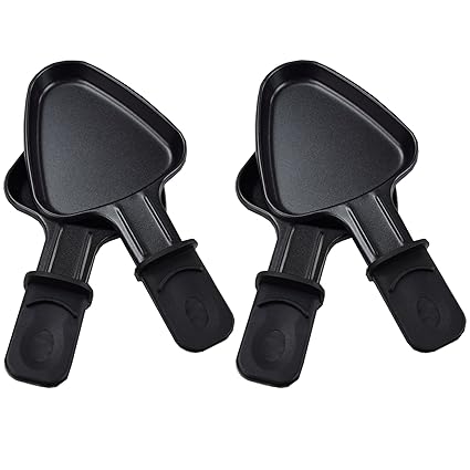 Syntrox Germany 4 Design Universal Grill Pfännchen für Raclette dreieckig