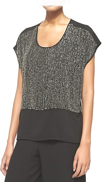 eileen fisher sequin top