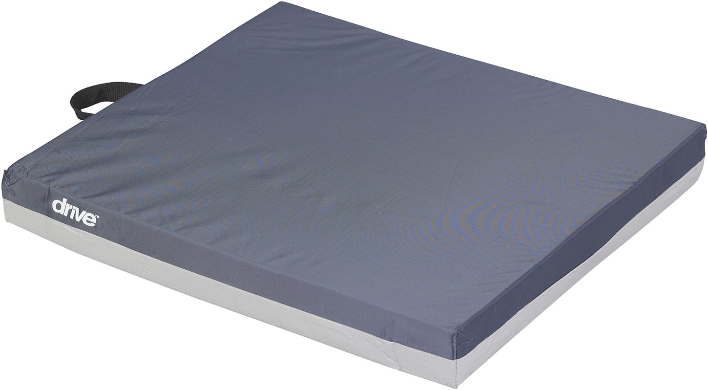 Drive Medical 14888 Skin Protection Gel "E" Wheelchair Seat Cushion, 18 x 16 x 2 Inch: Health & Personal Care