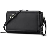 RONSIN Crossbody Bag for Women Wristlet Wallets with RFID Card Small Clutch Purses for Party Prom