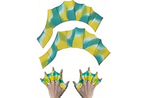 SATONBEYI Swimming Gloves,Swim Gloves,Webbed Gloves for Swimming Swim Fins Swim Gloves Aquatic Fitness Water Resistance for Women Men Kids
