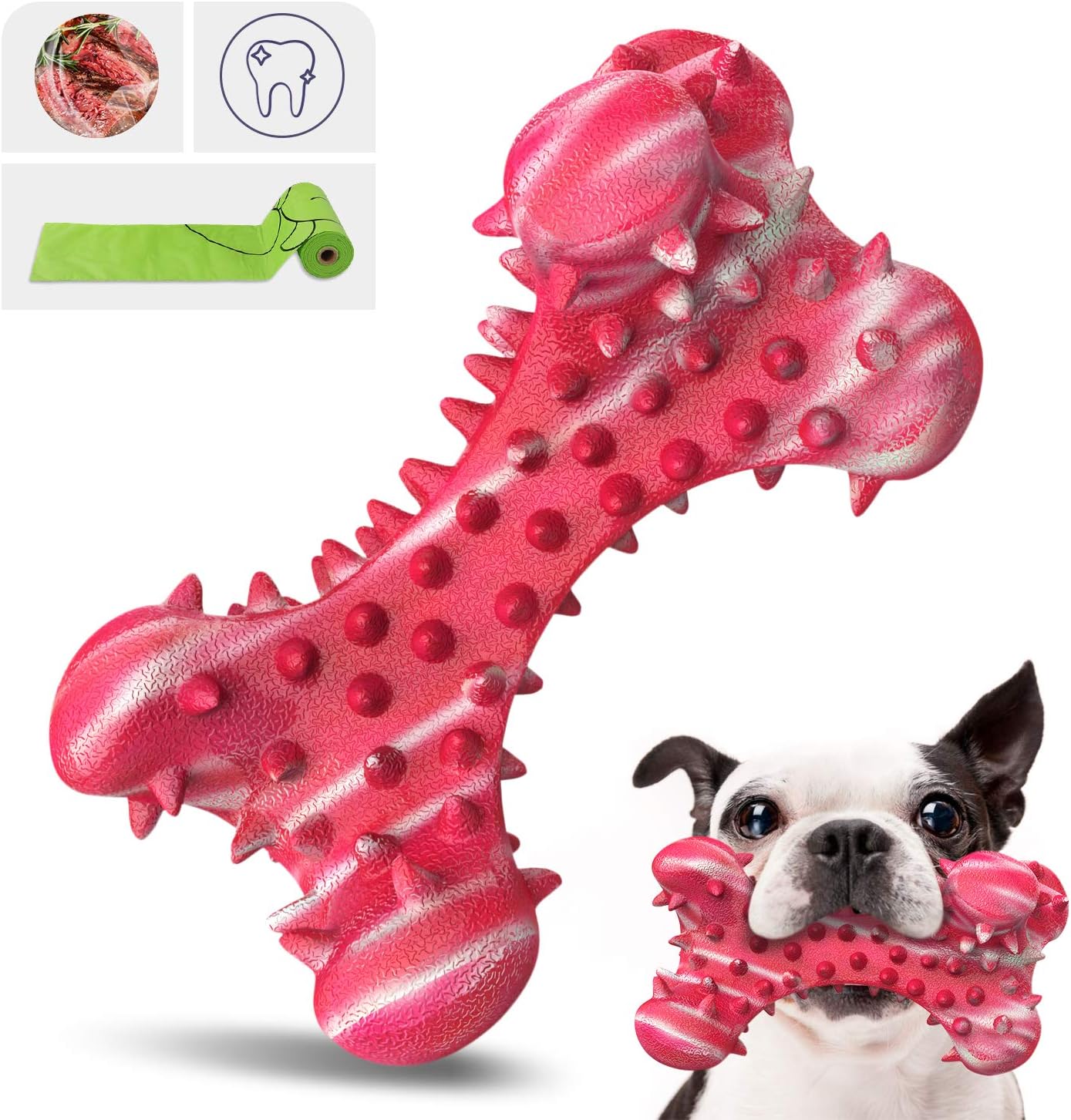 Kitchen & Dining Dog Chew Toy, Dog Chewing Bone for Large Breed