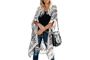 Dokotoo Womens 2024 Summer Beach Hawaiian Vacation Long Kimono Cardigans Swimsuits Cover ups
