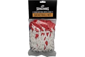 Spalding Heavy Duty Basketball Net (Multi-Coloured) Red, White, Blue