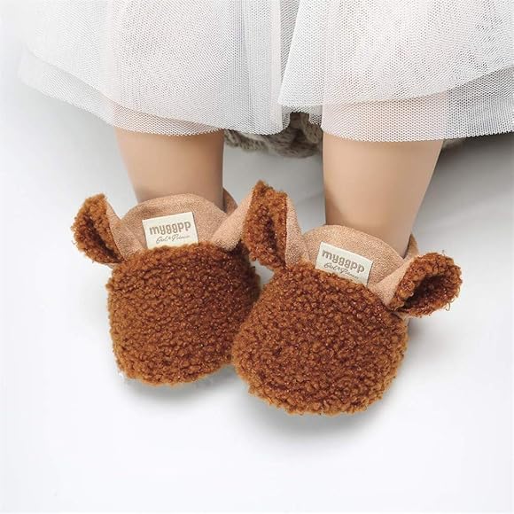 bear paw baby booties