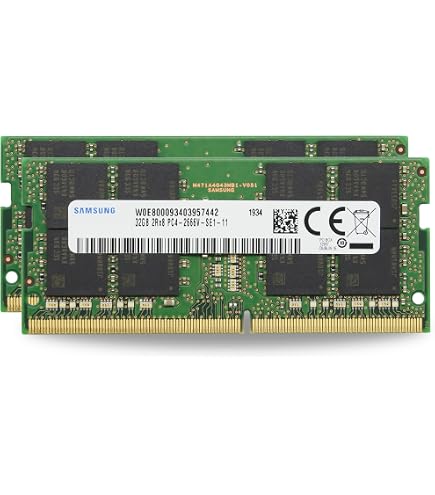 Samsung 64GB (2x32GB) DDR4 3200 MHz PC4-25600 SODIMM 2Rx8 CL22 1.2