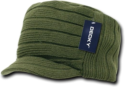 flat top knit hat
