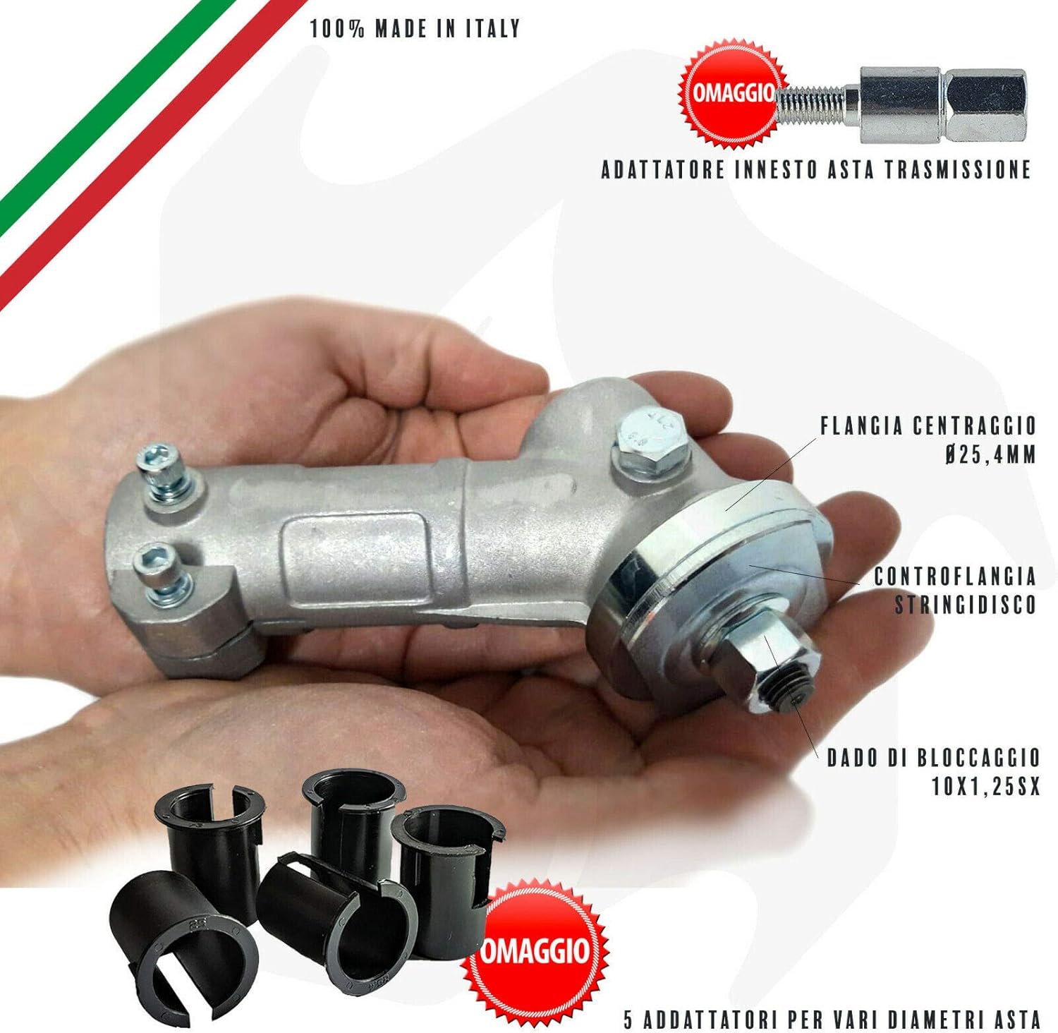 Coppia Conica Per Decespugliatore - 9 Denti, Diametro 26mm | Universale Per Tagliaerba A Scoppio - Foto 4