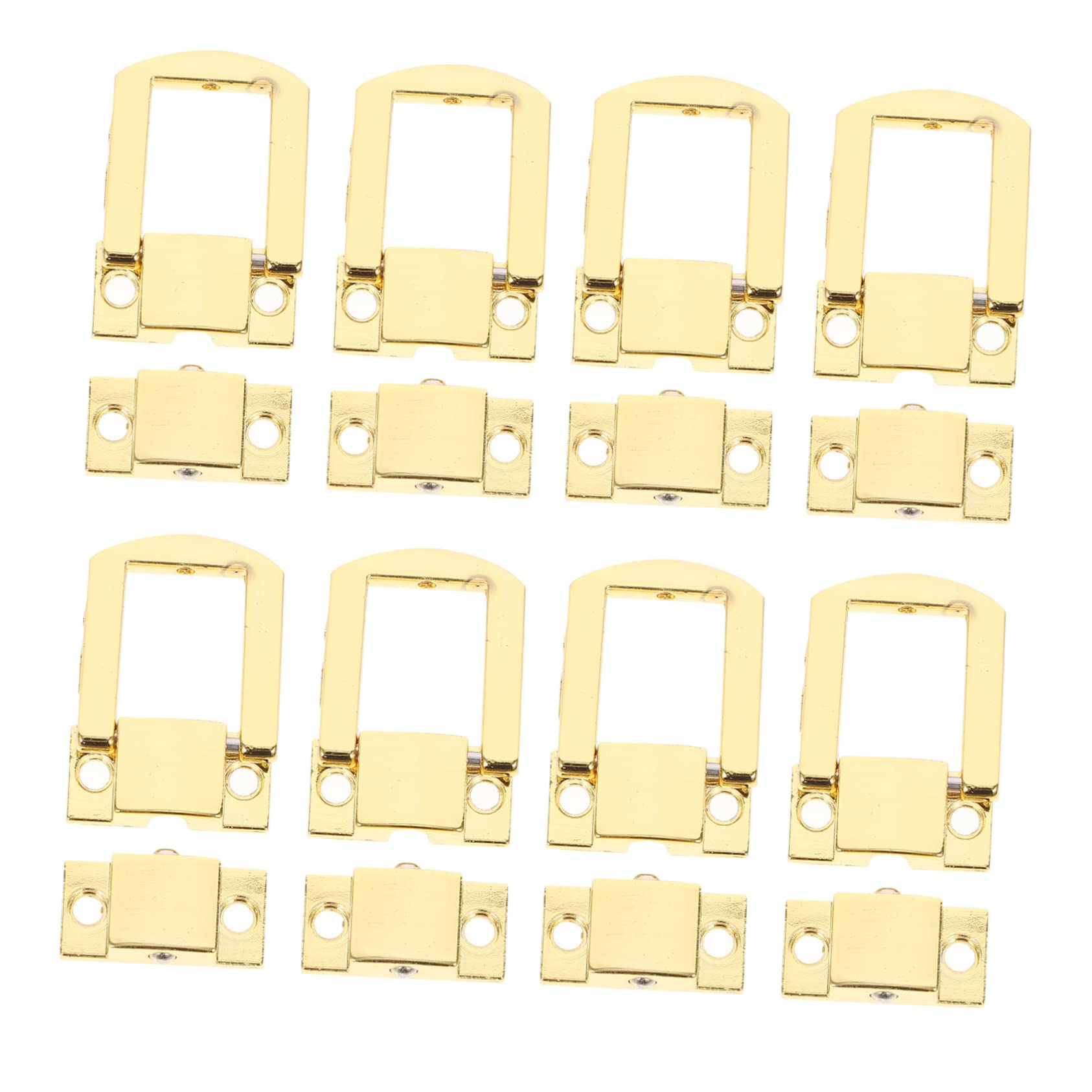 CORHAD 40Pcs Toggle Lock Box Hasps for Suitcase Storage Boxes Chests Trunks Durable Construction for Secure Closure and Easy Use