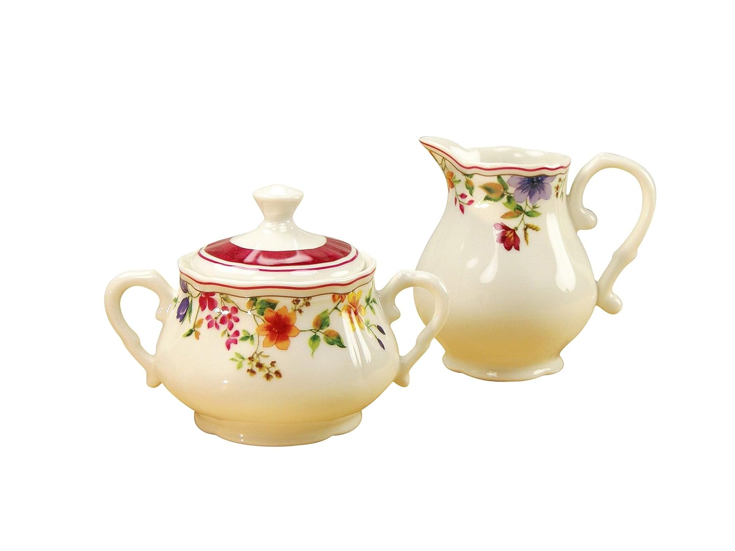 Amazon.com: CREATABLE 16145 - Jarra de leche y azucarero (2 ...