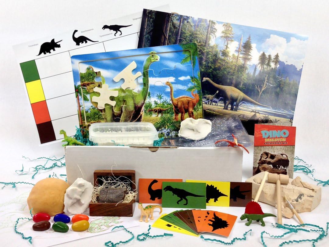 Montessori By Mom Dinosaur Discovery Kids Toolbox