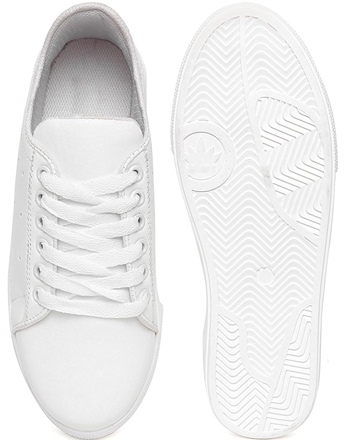 maddy white sneaker shoes for women in various sizes