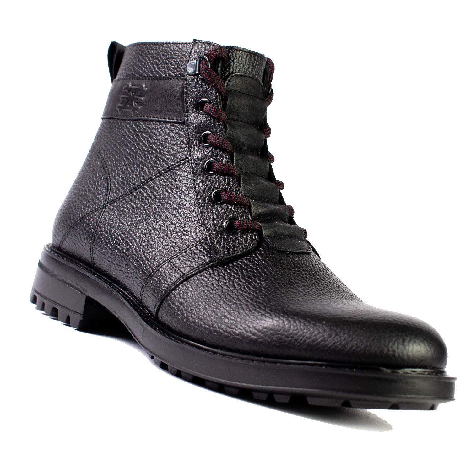 business casual combat boots