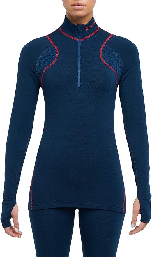 Sous-vêtement Thermique Femme Brossé Long - Haut Et Bas, Polyester, Pour Ski, Sport Froid, Pyjama Hiver