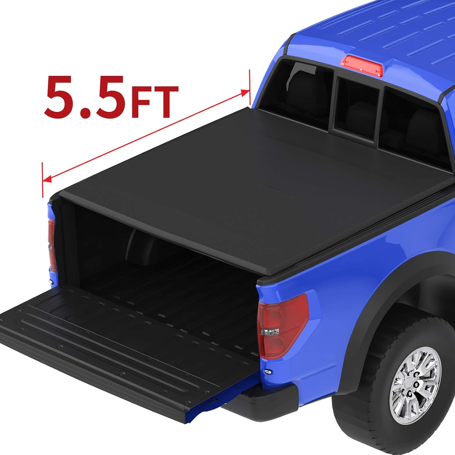 Amazon Com Oedro Roll Up Truck Bed Tonneau Cover Compatible With 2015 2020 Ford F 150 F150 5 5 Feet Bed Styleside Automotive