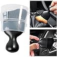 IPELY Car Interior Cleaning Brush, Super Soft Car Dust Brush, Car Accessories Car Interior Detailing Brush for Car Dashboard, Air Conditioning Vents, Leather, Computer, No Scratches (Black 1 Pack)