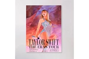 TWNSLLA Poster Vintage Music Album Cover Posters, Country Pop Female Singer Music Posters for Room Aesthetic, Retro Canvas Wall Art Prints for Teens, Boys, Girls Room Decor (12x18inch, unframed)