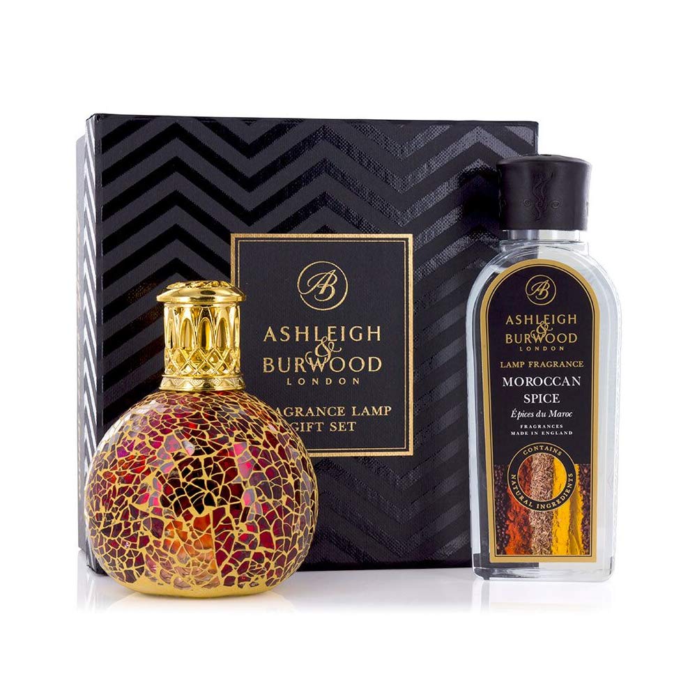 Ashleigh & Burwood Tahitian Sunset Lamp & Moroccan Spice Fragrance GiftSet PFL705Z