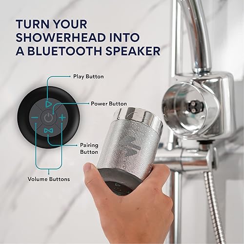 Ampere Shower Power Pro Hydropower Bluetooth Shower Speaker