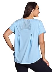 RBX Active Plus Size Women's Workout Top with Mesh