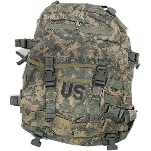 SDS Colete de transporte oficial militar MOLLE II Army ACU FLC
