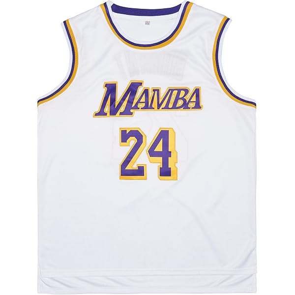 Maillot De Basketball Swingman Nike Kobe Bryant #24 - Couleur Bleue, Taille 2XL (56) - Occasion - Modèle Crenshaw
