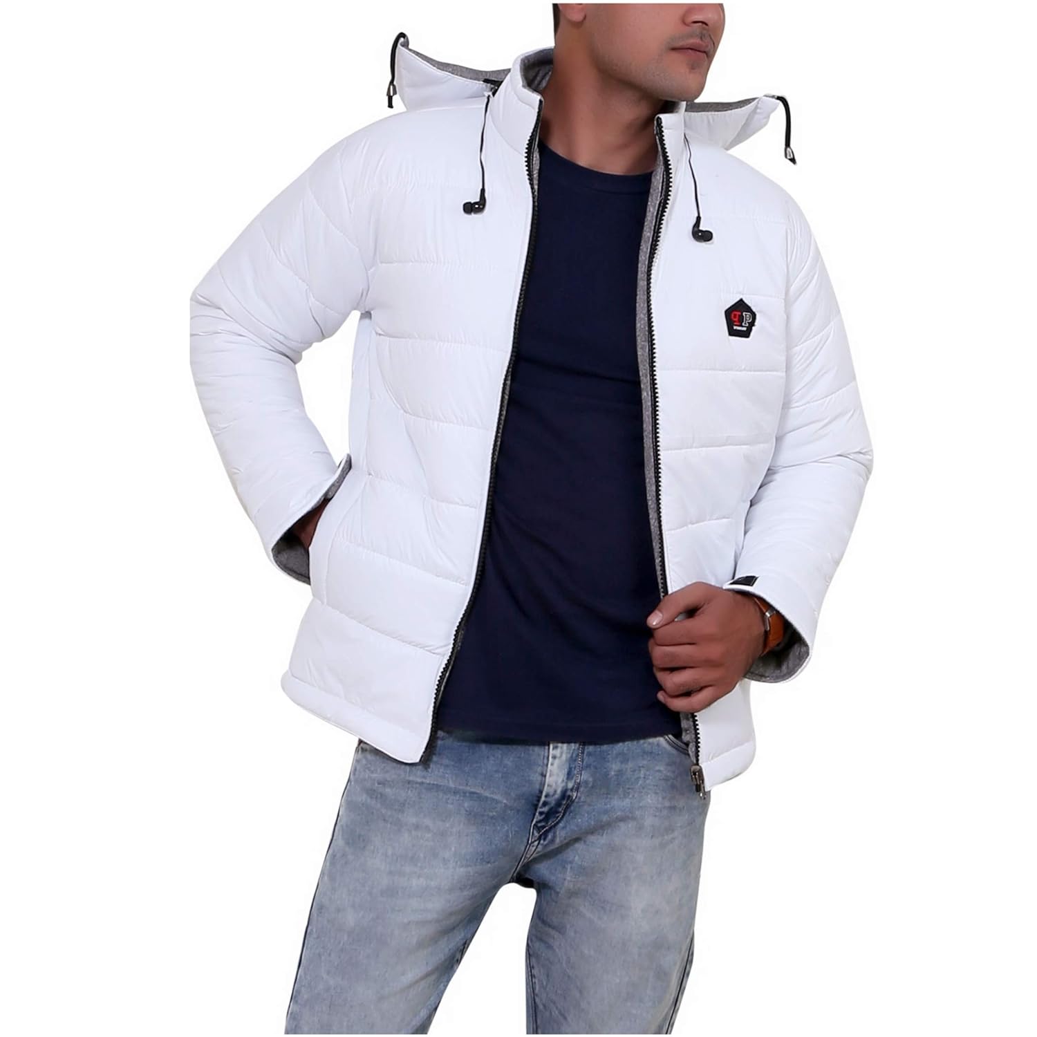 jacket with headphones built in