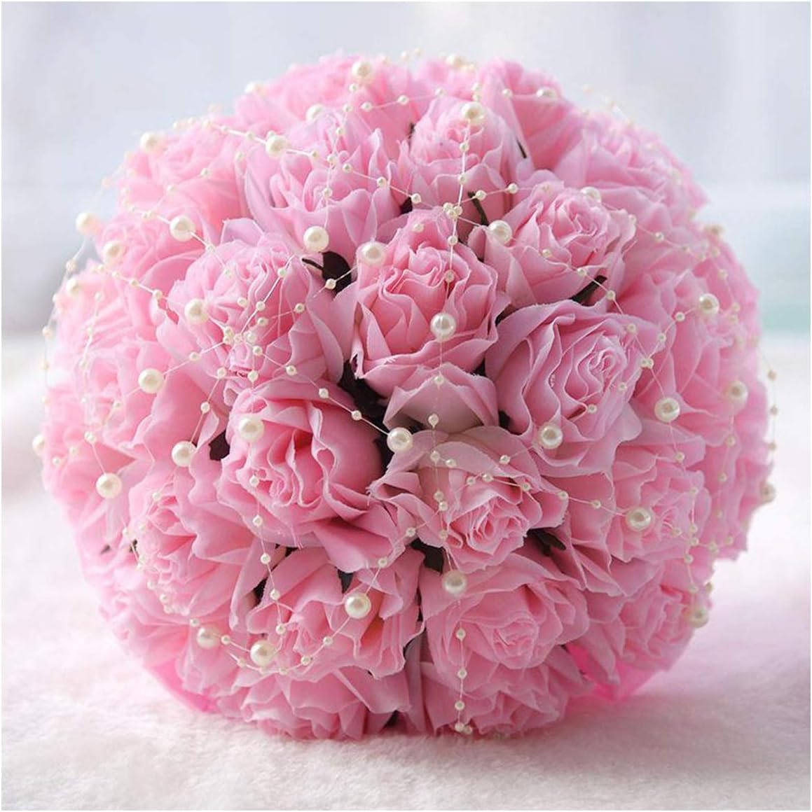 pink bridesmaid bouquets