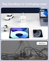 Kemelo 4 Way USB Extension Lead UK 13A 3250W 1.5m with Child Safety view 7
