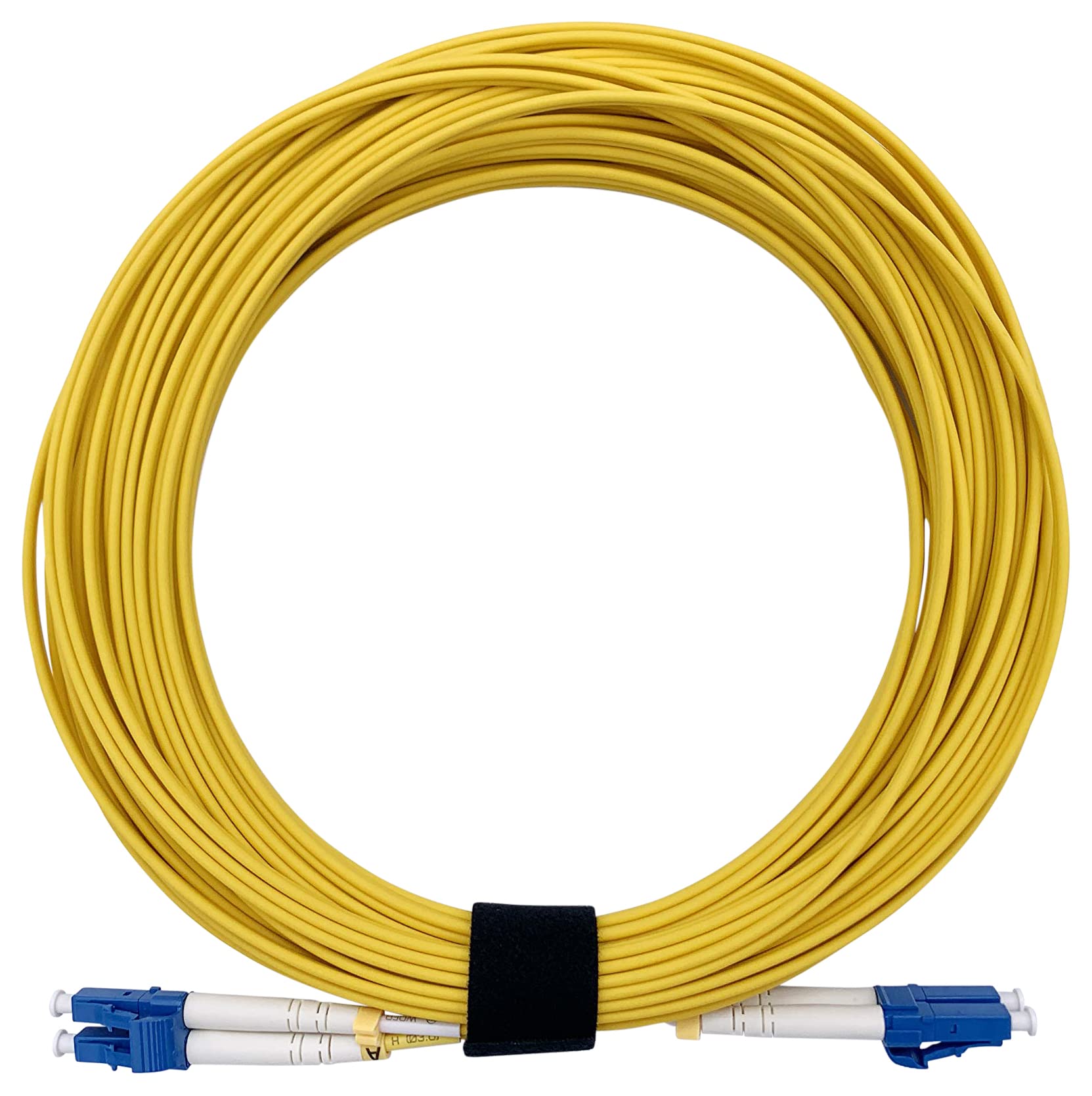 Elfcam®- Optical Fibre Cable (Optical Cable) LC/UPC to LC/UPC, OS2 Single Mode Duplex 9/125um (1M) — image 1