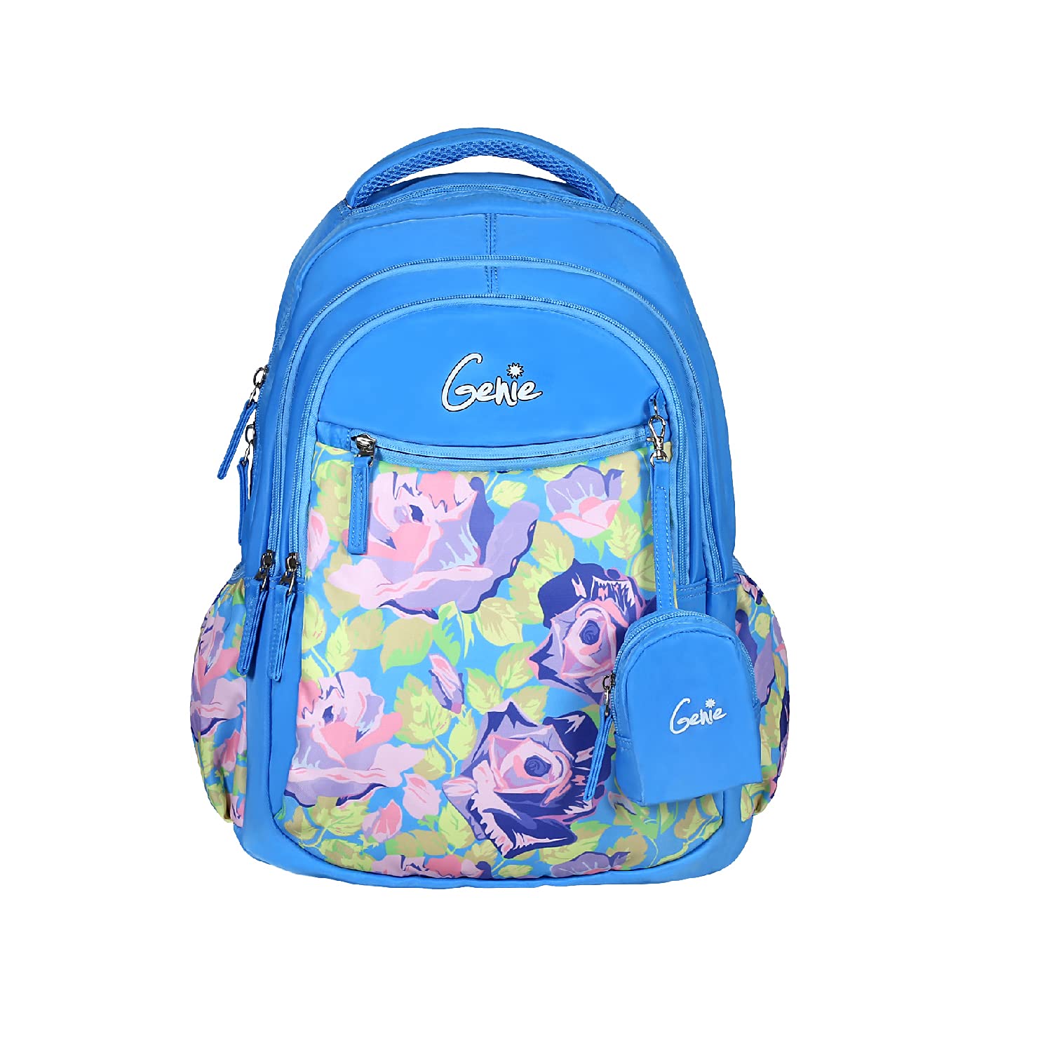 Genie Valentine 36 litres Blue School Backpack (19 inch,Water Resistant