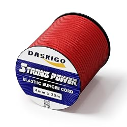 DASKIGO Elastic Bungee Shock Cord 3-8mm