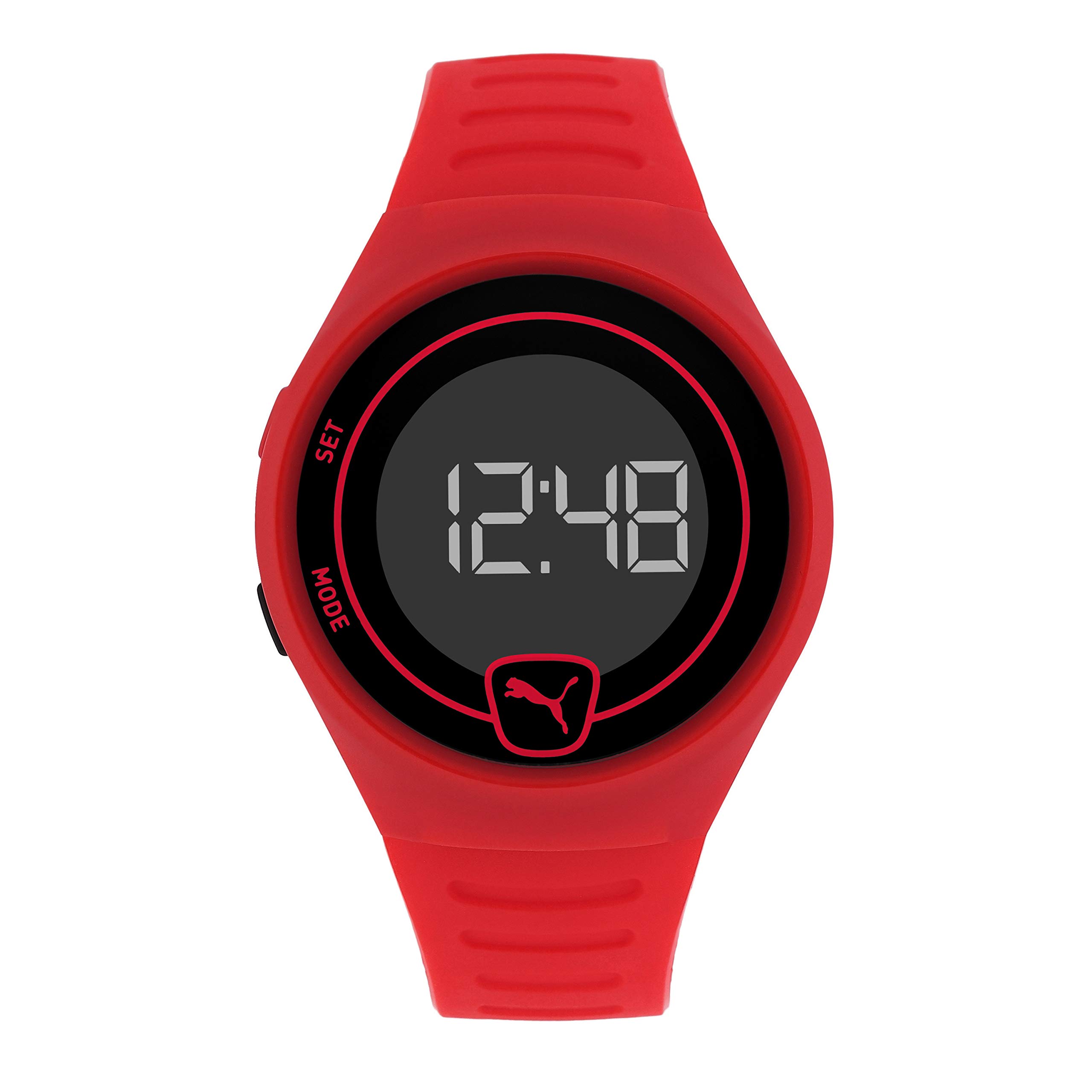 PUMA Men Digital Quartz Watch with Plastic Strap P5029