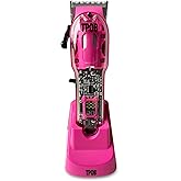 TPOB Slime 2 Candy Edition Barber Hair Clippers for Men 6800 RPM with Matte Pink Case and Taper Blade