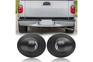 HTZCMOTO OEM License Plate Lights Tag Lights Housing Assembly Compatible with F150 F250 F350 Super Duty Ranger Explorer Bronco Excursion Expedition Rear Bumper Tag Lamp Housing