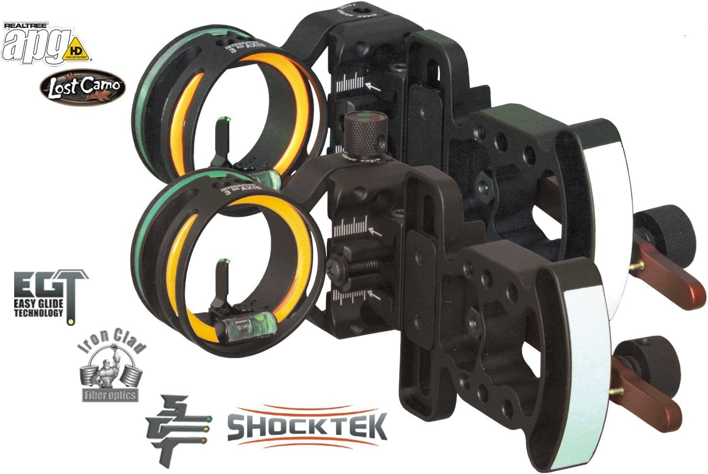 Copper John Mark 4 Standard 1 Pin .019 Bow Sight in APG camo