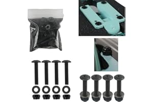 DIME BAG HARDWARE Dimebag Longboard Specific Mounting Hardware for Drop Through Longboards Washers/Nuts