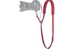 Padwa Lifestyle Single Camera Harness Strap for One Camera - Professional Single Full Grain Leather Camera Harness,Quick Rele