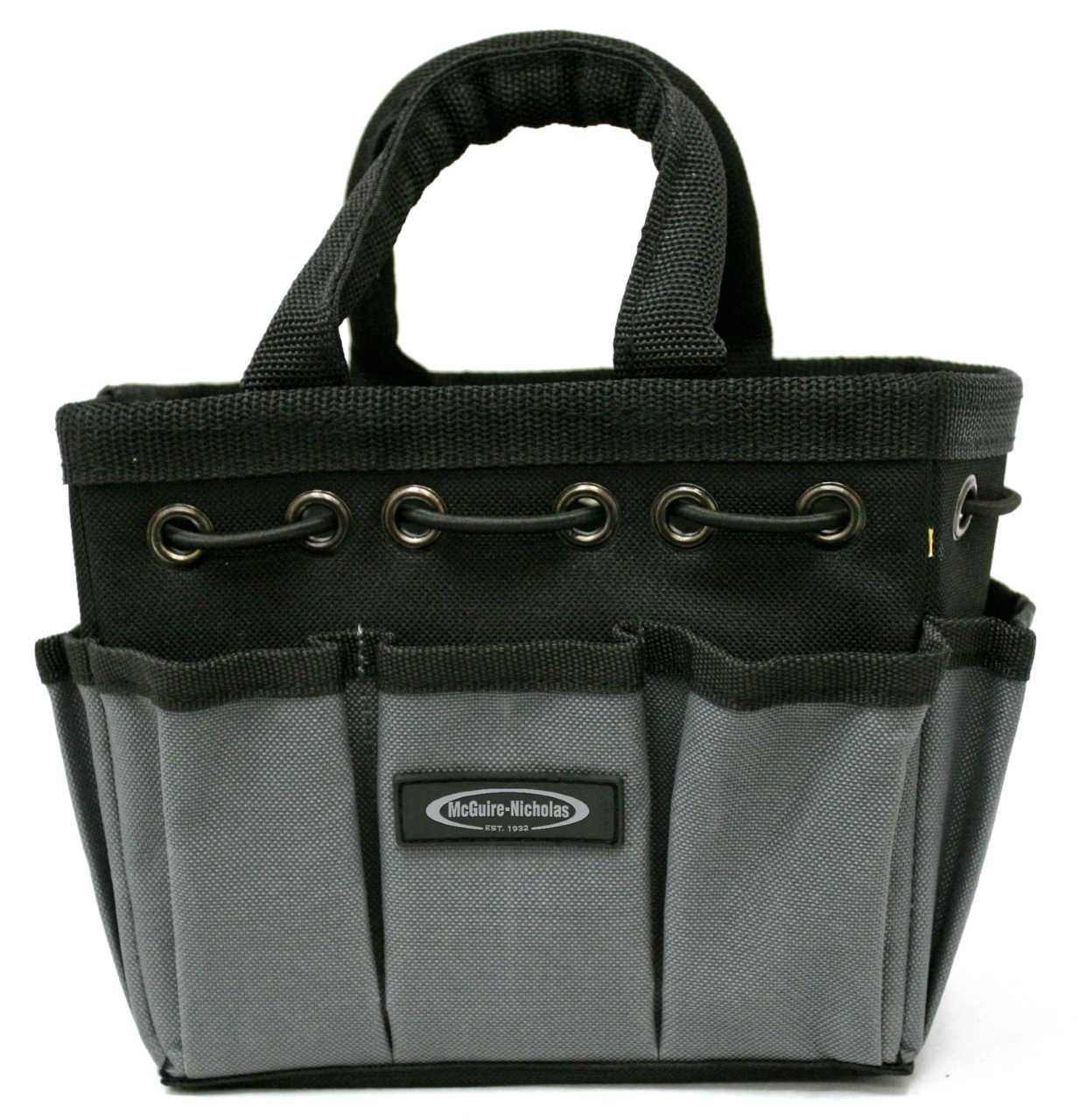 McGuire-Nicholas Mighty Bag Compact Tool Storage Tote, 7-Inch, Grey