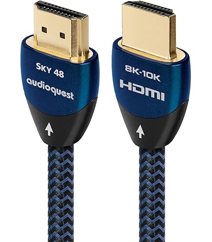 Amazon.com: AudioQuest Cinnamon 48 0.75m 8K-10K 48Gbps HDMI Cable