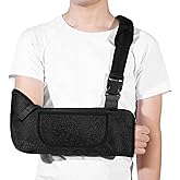 Arm Sling Shoulder Immobilizer for Women and Men,Adjustable Shoulder Sling for Torn Rotator Cuff Brace,Fits Left or Right,for Shoulders,Arm,Wrist,Elbow,and Clavicle Injury