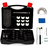 Goyappin Ring Bender Tool for Spoon Rings Heavy Duty, Spoon Ring Making Kit, Ring Bending Machine for Jewelry Making, Ring Sizer Measuring Tool Set