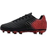 FEETHING Women's Soccer Cleats Firm Ground, Lightweight Unisex Soccer Shoes for Adults Fits Men & Women