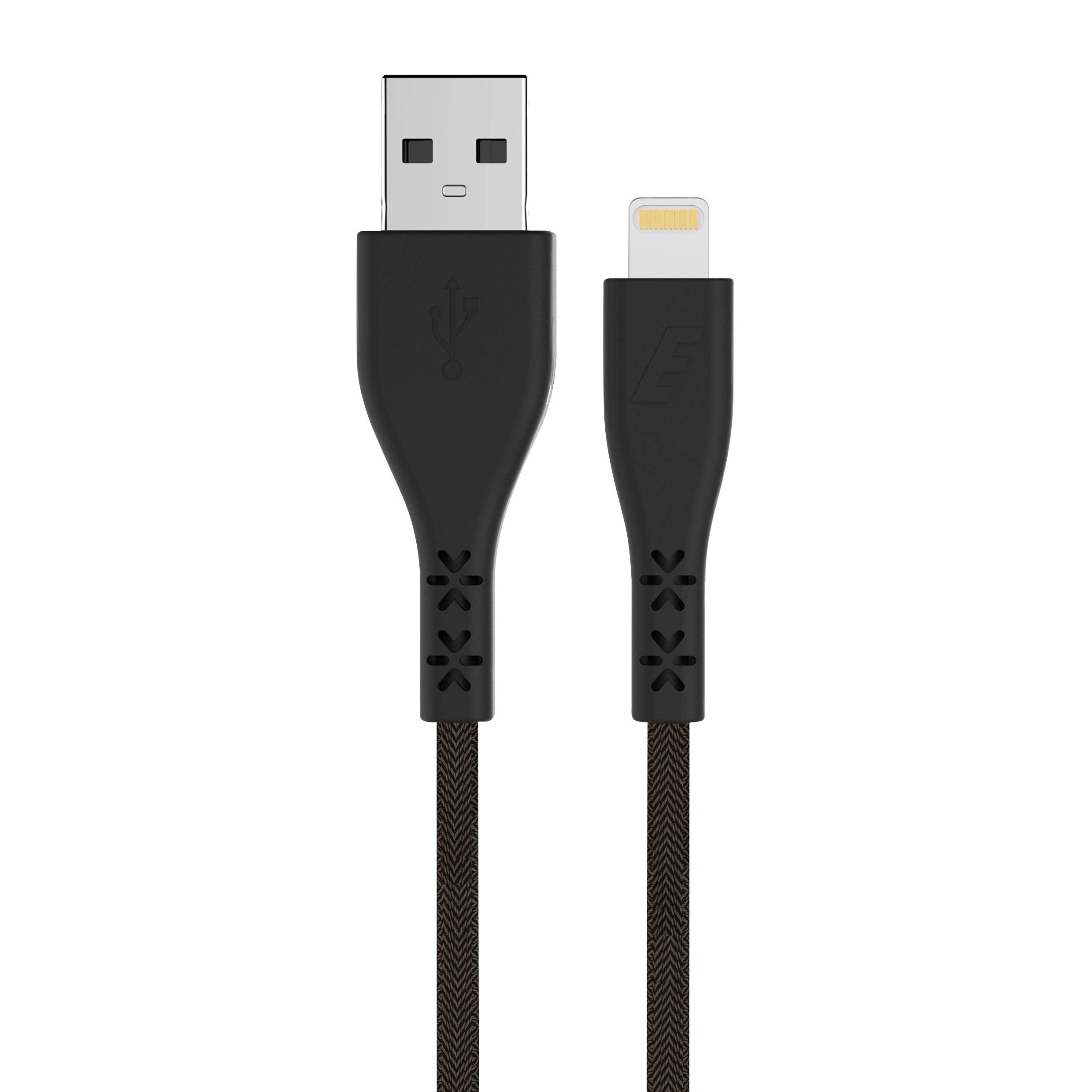 Energizer C41UBLIGBKM - Lightning Cable - 1.2 m - 2.4 A - Fast Synchronisation - Black